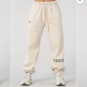 YoungLA urban straight leg joggers
